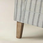Rachel Ohrensessel im maritimen Streifendesign