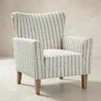 Rachel Ohrensessel im maritimen Streifendesign