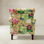 Artemisa Moderner gepolsterter Ohrensessel mit Blumenmuster