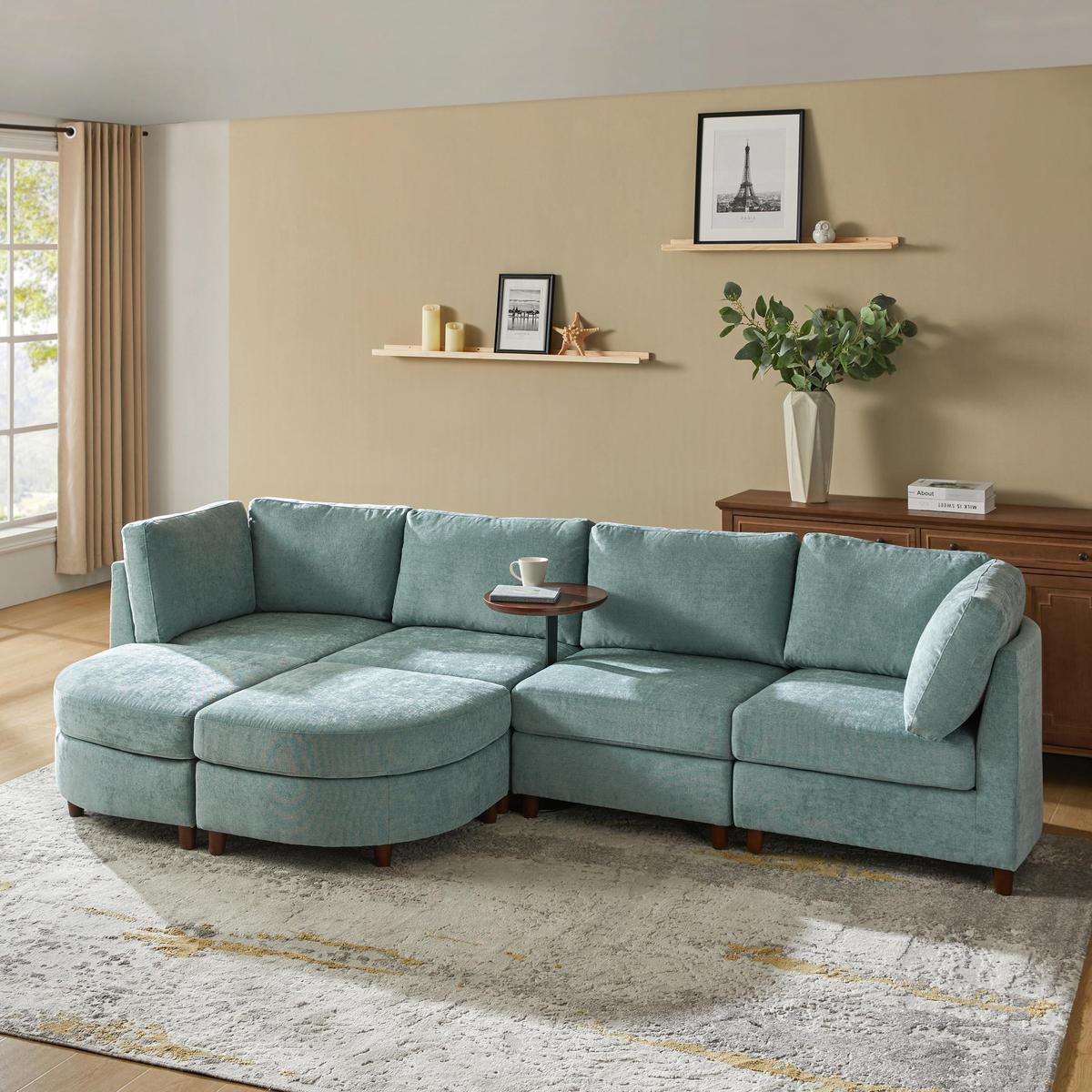 Gabriella Modulares Ecksofa mit Stauraum