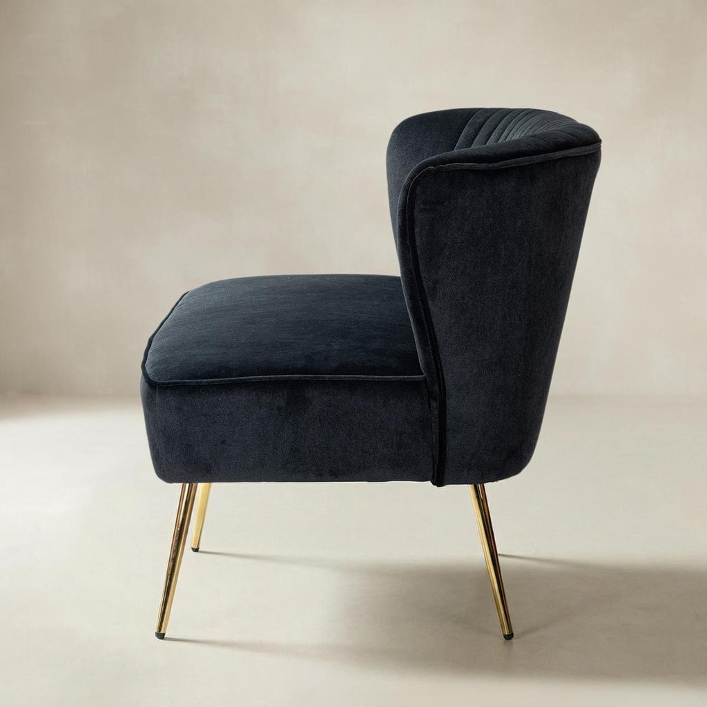 Bariana Mid-Century Modern 2-Sitzer-Sofa aus Samt