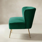 Bariana Mid-Century Modern 2-Sitzer-Sofa aus Samt