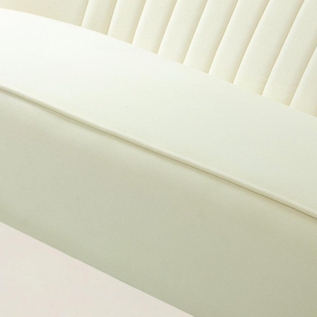 Bariana Mid-Century Modern 2-Sitzer-Sofa aus Samt