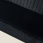 Bariana Mid-Century Modern 2-Sitzer-Sofa aus Samt