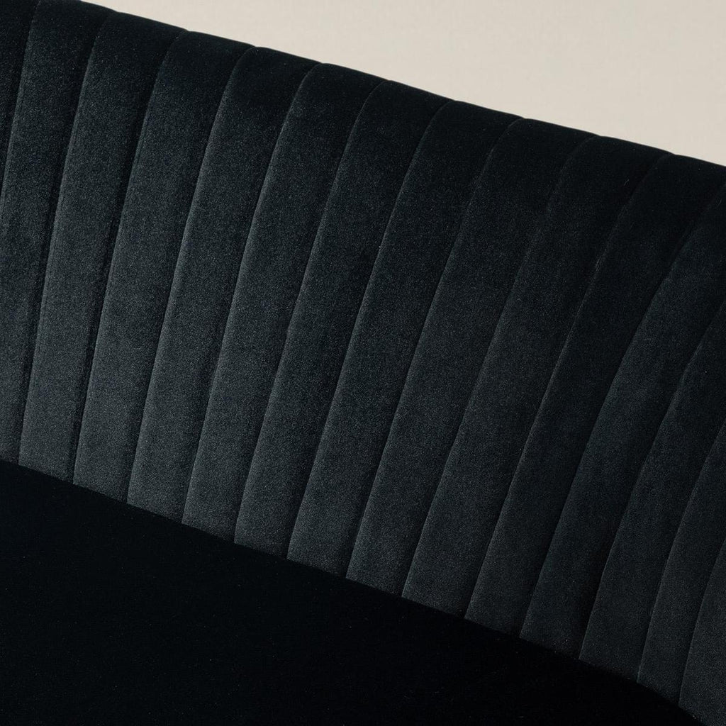 Bariana Mid-Century Modern 2-Sitzer-Sofa aus Samt