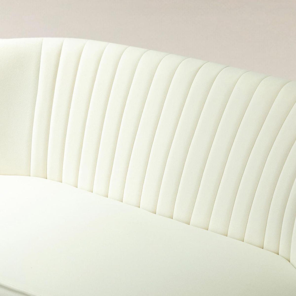 Bariana Mid-Century Modern 2-Sitzer-Sofa aus Samt