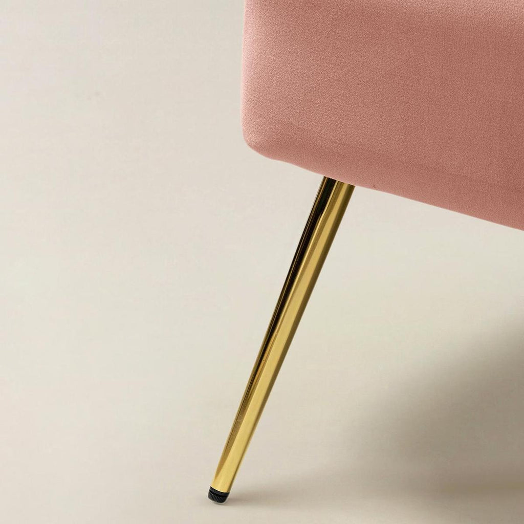 Bariana Mid-Century Modern 2-Sitzer-Sofa aus Samt