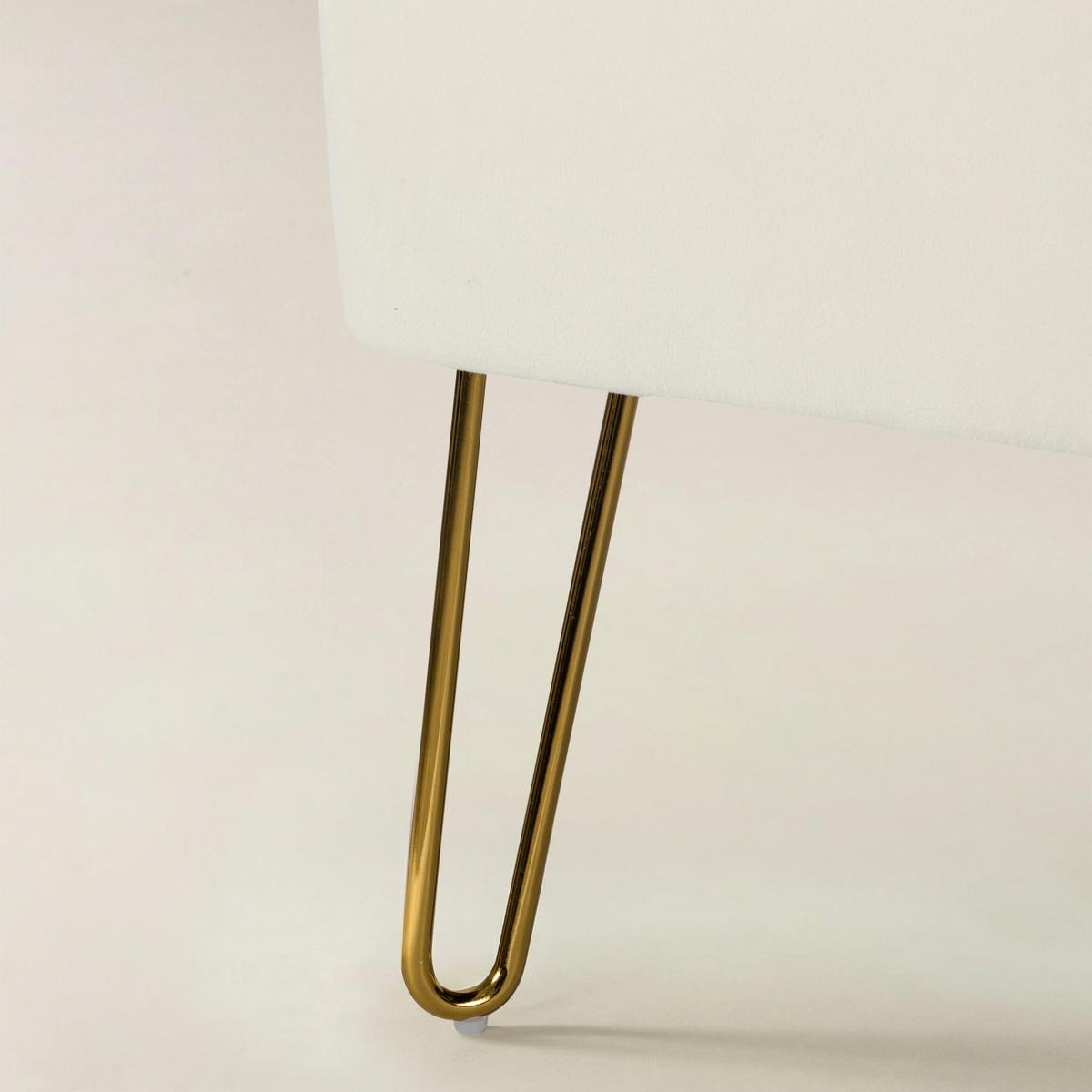 Ainhoa Mid-Century 2-Sitzer-Sofa aus Samt mit Hairpin-Beinen