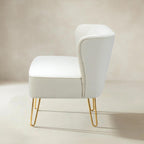 Ainhoa Mid-Century 2-Sitzer-Sofa aus Samt mit Hairpin-Beinen