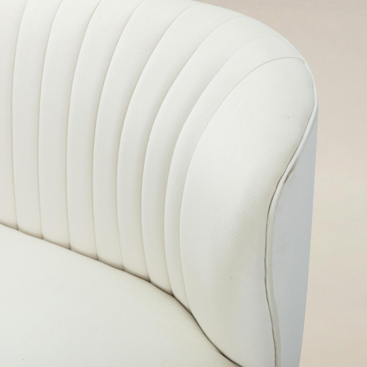 Ainhoa Mid-Century 2-Sitzer-Sofa aus Samt mit Hairpin-Beinen