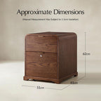 Baggio Moderner Aktenschrank mit 2 Schubladen und Ladefunktion