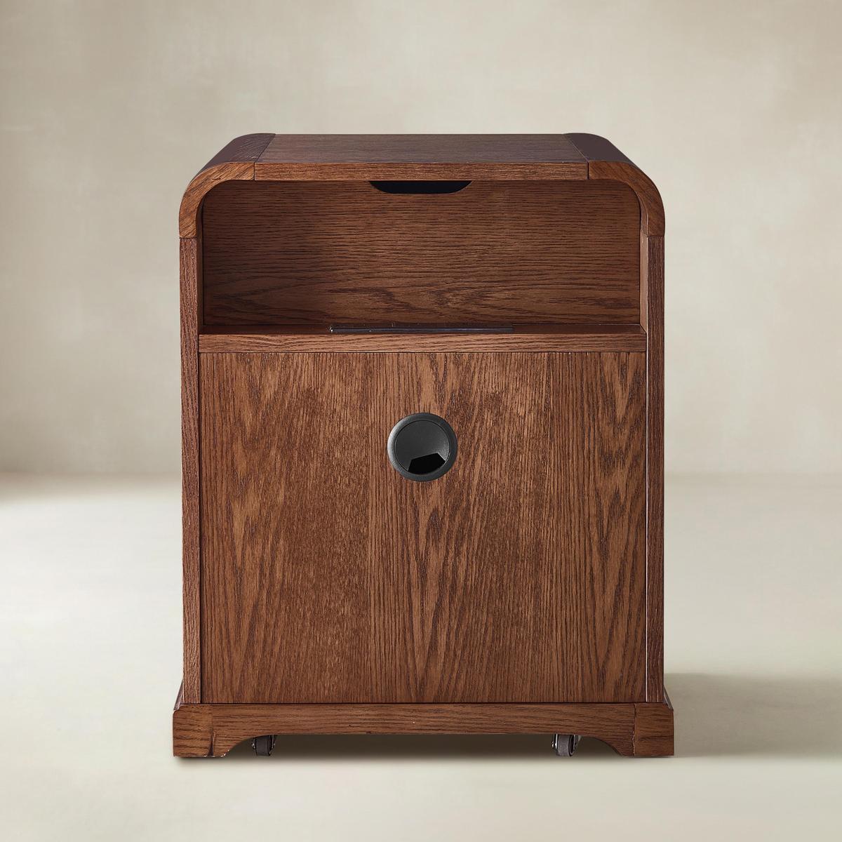 Baggio Moderner Aktenschrank mit 2 Schubladen und Ladefunktion