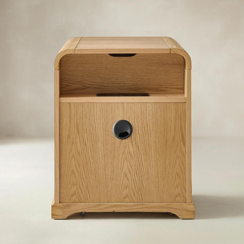 Baggio Moderner Aktenschrank mit 2 Schubladen und Ladefunktion