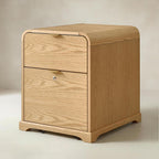 Baggio Moderner Aktenschrank mit 2 Schubladen und Ladefunktion