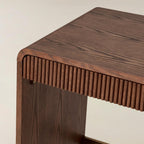 Baggio Moderner Homeoffice-Schreibtisch mit Kannelierung