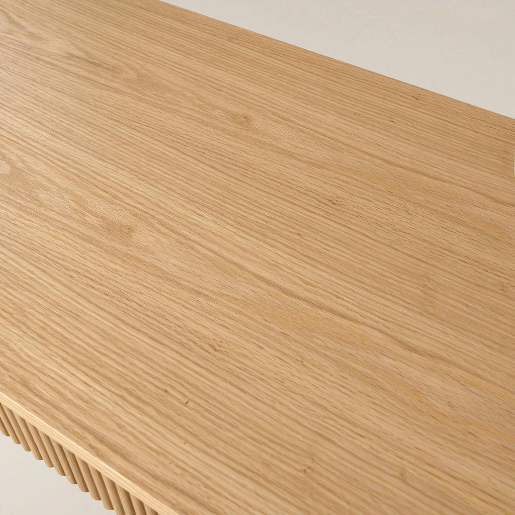 Baggio Moderner Homeoffice-Schreibtisch mit Kannelierung