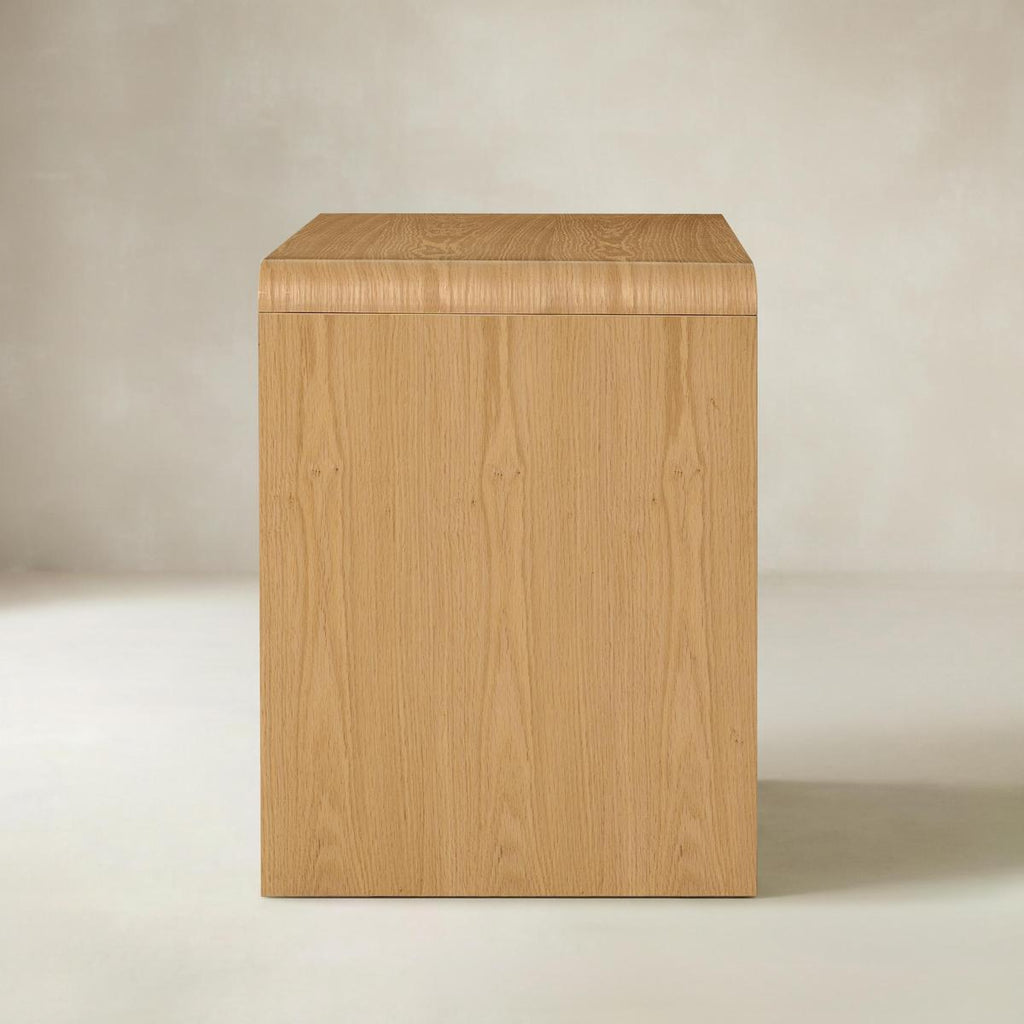 Baggio Moderner Homeoffice-Schreibtisch mit Kannelierung
