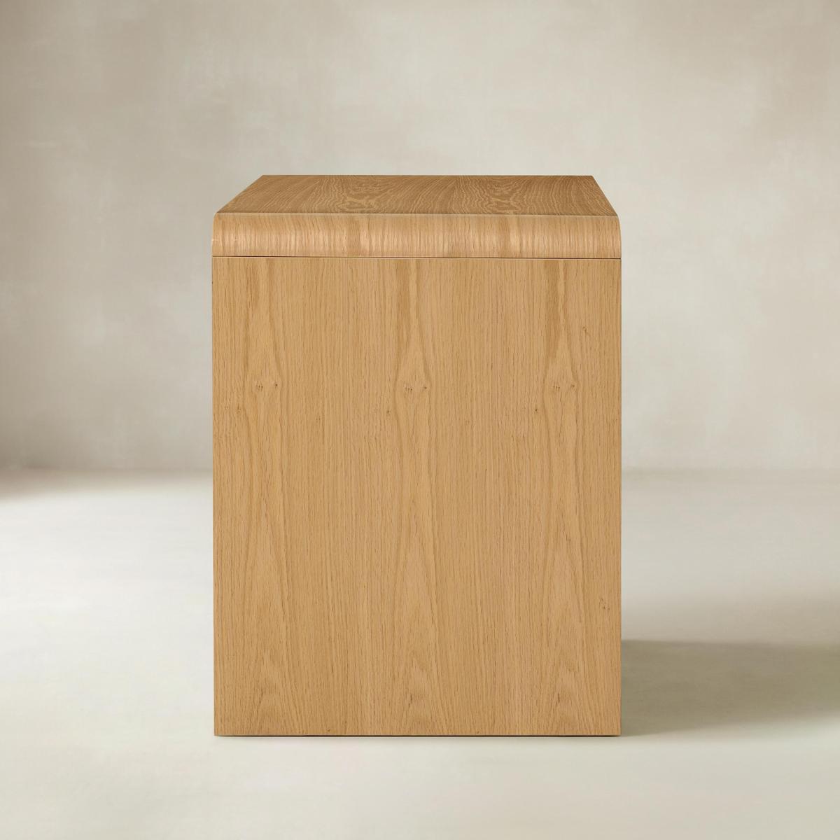 Baggio Moderner Homeoffice-Schreibtisch mit Kannelierung