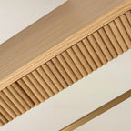 Baggio Moderner Homeoffice-Schreibtisch mit Kannelierung