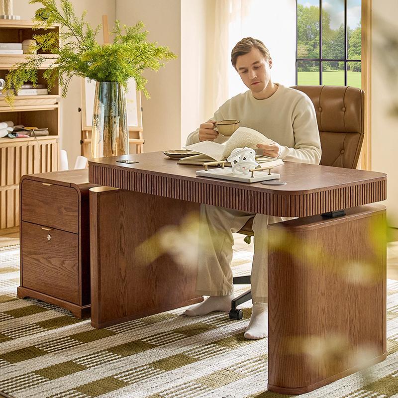 Baggio Moderner elektrisch höhenverstellbarer Stehschreibtisch mit Kabelmanagement