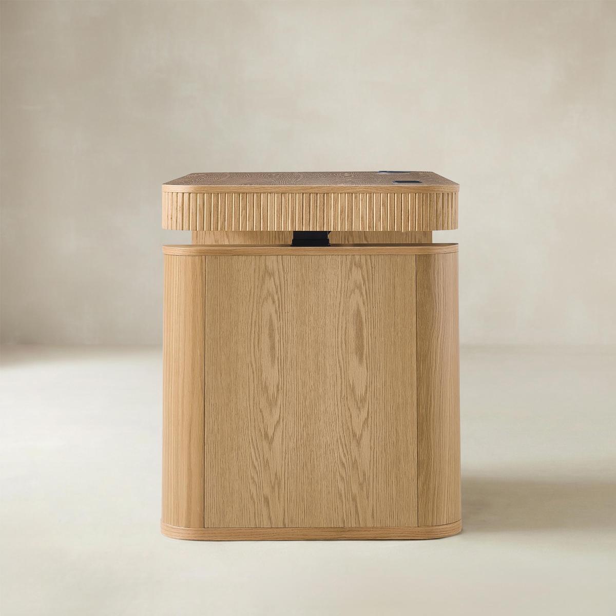 Baggio Moderner elektrisch höhenverstellbarer Stehschreibtisch mit Kabelmanagement