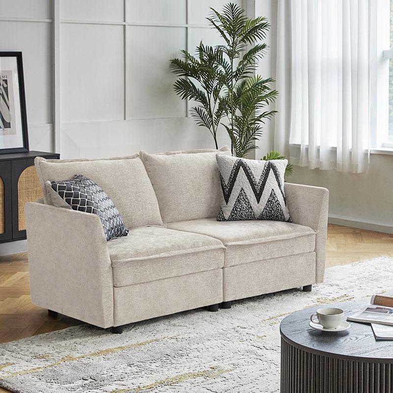 Victoria Modulares Ecksofa mit Stauraum