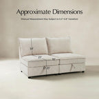 Victoria Modulares Ecksofa mit Stauraum