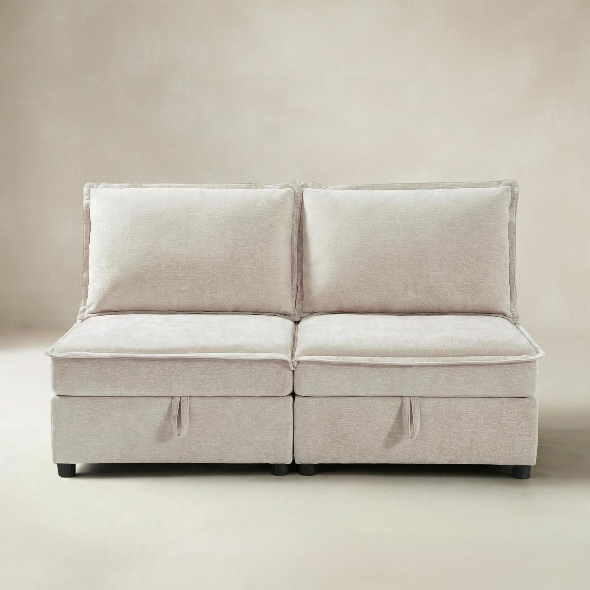 Victoria Modulares Ecksofa mit Stauraum