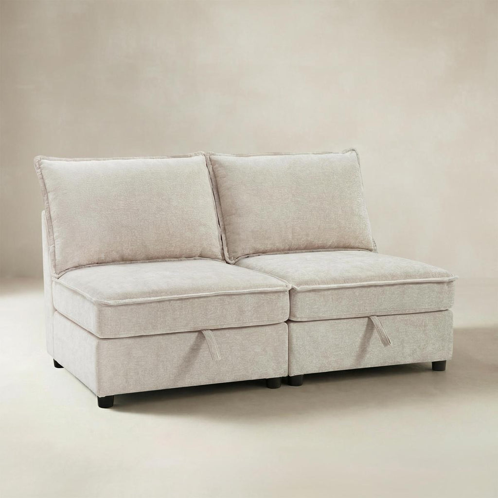 Victoria Modulares Ecksofa mit Stauraum