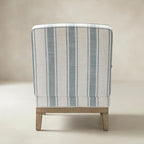 Randolph Eleganter Sessel im Landhausstil mit Massivholz-Armlehnen