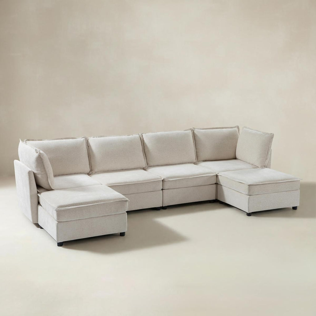 Victoria Modulares Ecksofa mit Stauraum