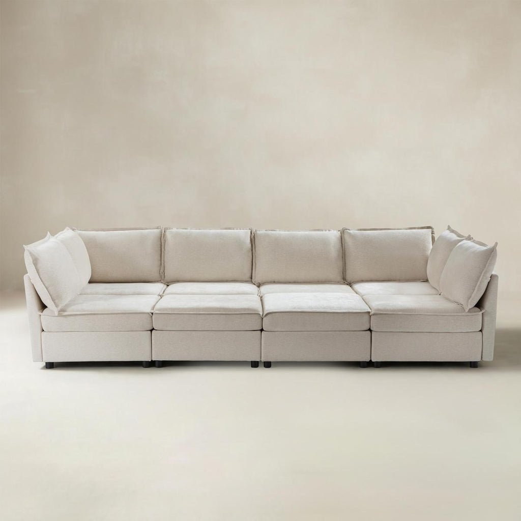 Victoria Modulares Ecksofa mit Stauraum