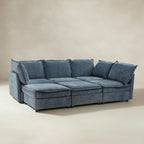 Victoria Modulares Ecksofa mit Stauraum