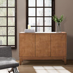 Kamu Sideboard 115 cm breit mit 3 Push-to-Open-Türen