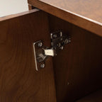 Kamu Sideboard 115 cm breit mit 3 Push-to-Open-Türen