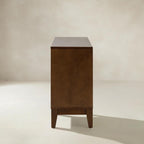 Kamu Sideboard 115 cm breit mit 3 Push-to-Open-Türen