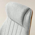 Amparo Plus Ergonomischer Bürostuhl im Mid-Century-Modern-Stil mit gepolsterten Armlehnen
