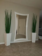 Sansevière — Collection Menton, 160 cm, blanc brillant