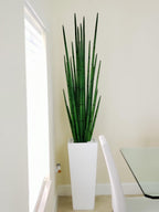 Sansevière — Collection Menton, 160 cm, blanc brillant