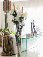 Orchidée Vanda XXL — Collection Deauville, blanc