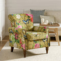 Artemisa Moderner gepolsterter Ohrensessel mit Blumenmuster