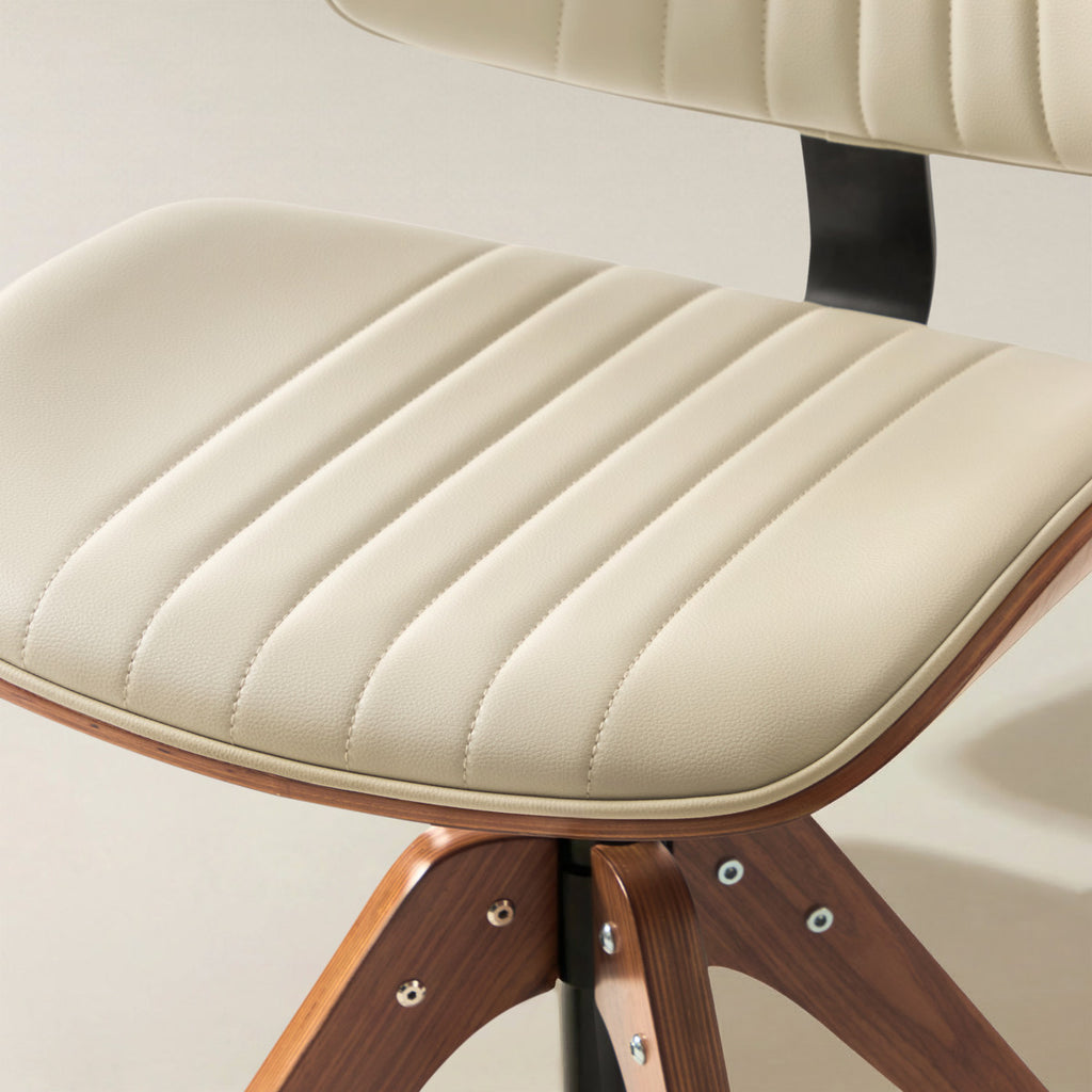 Griselda Ergonomischer höhenverstellbarer Drehbürostuhl