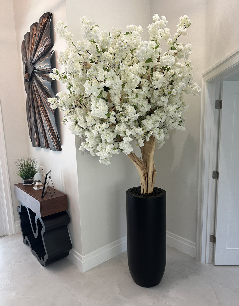 Cerisier en Fleurs · Édition Chamonix, blanc mat
