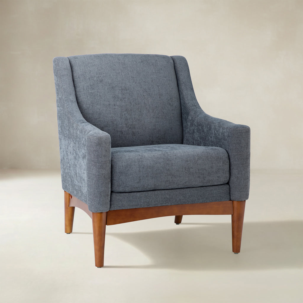 Dietmar Mid-Century-Sessel im Vintage-Stil mit komfortablem Design