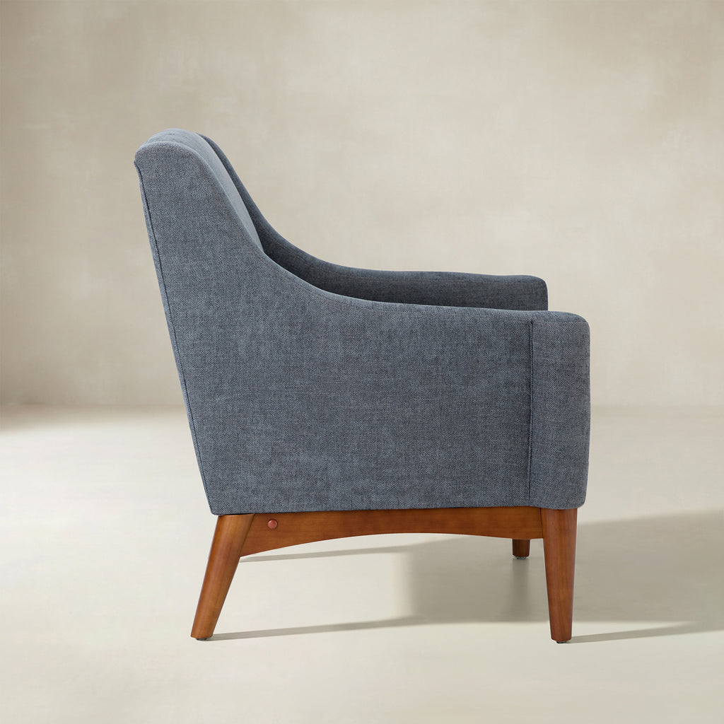 Dietmar Mid-Century-Sessel im Vintage-Stil mit komfortablem Design