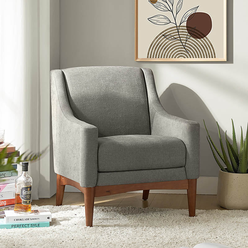 Dietmar Mid-Century-Sessel im Vintage-Stil mit komfortablem Design