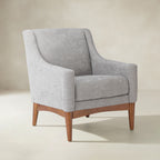 Dietmar Mid-Century-Sessel im Vintage-Stil mit komfortablem Design