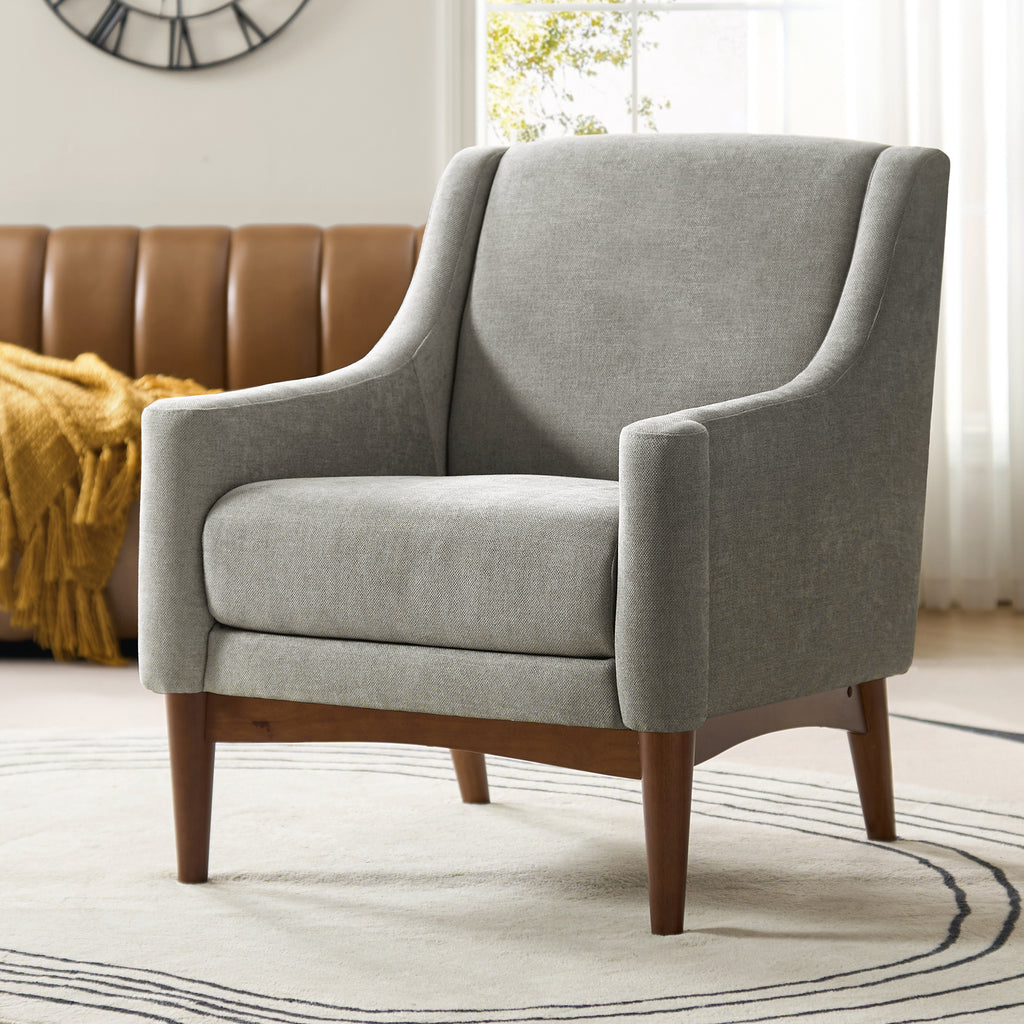 Dietmar Mid-Century-Sessel im Vintage-Stil mit komfortablem Design