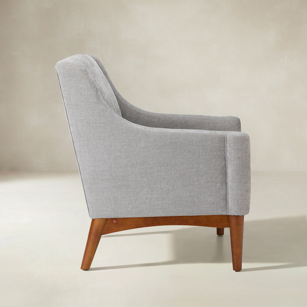 Dietmar Mid-Century-Sessel im Vintage-Stil mit komfortablem Design