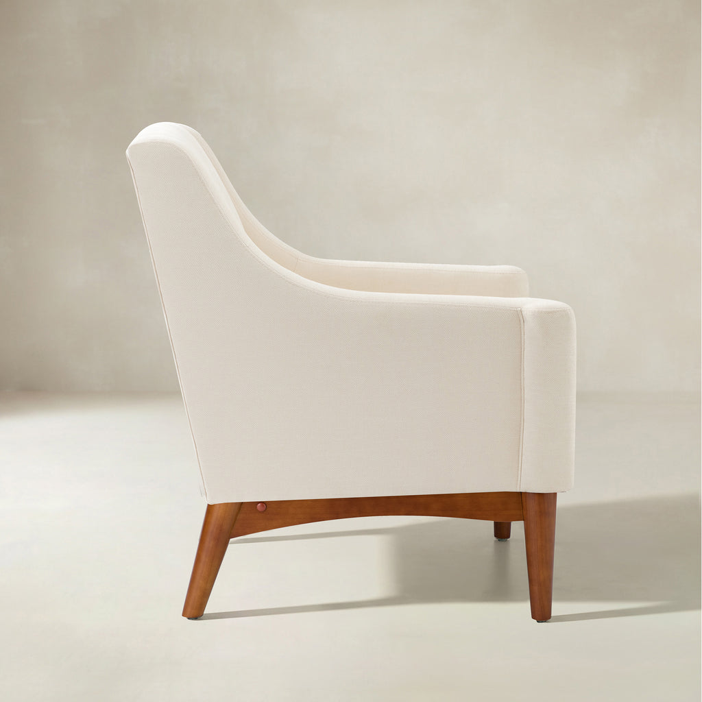 Dietmar Mid-Century-Sessel im Vintage-Stil mit komfortablem Design
